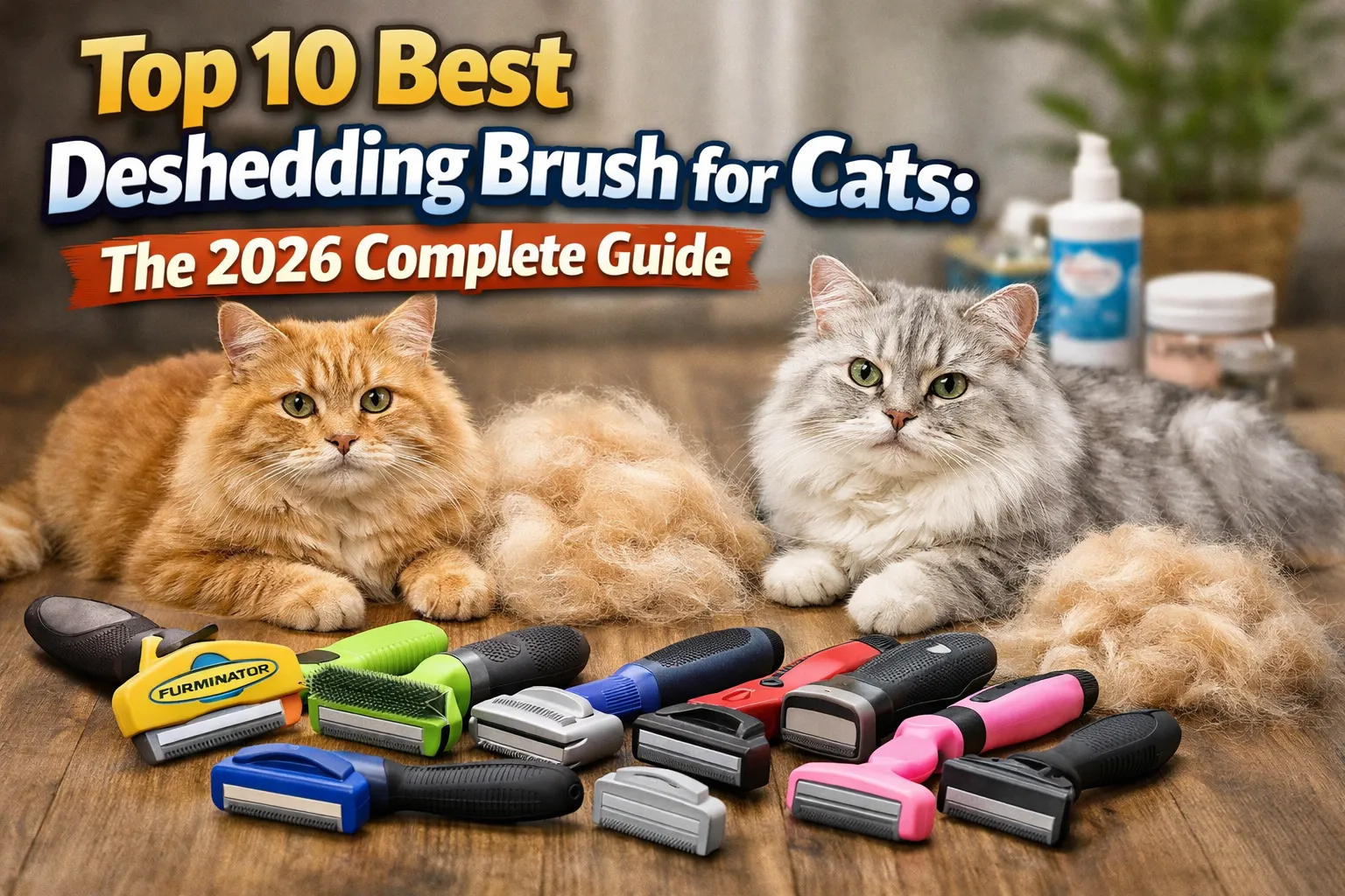 Top 10 Best Deshedding Brush for Cats: The 2026 Complete Guide