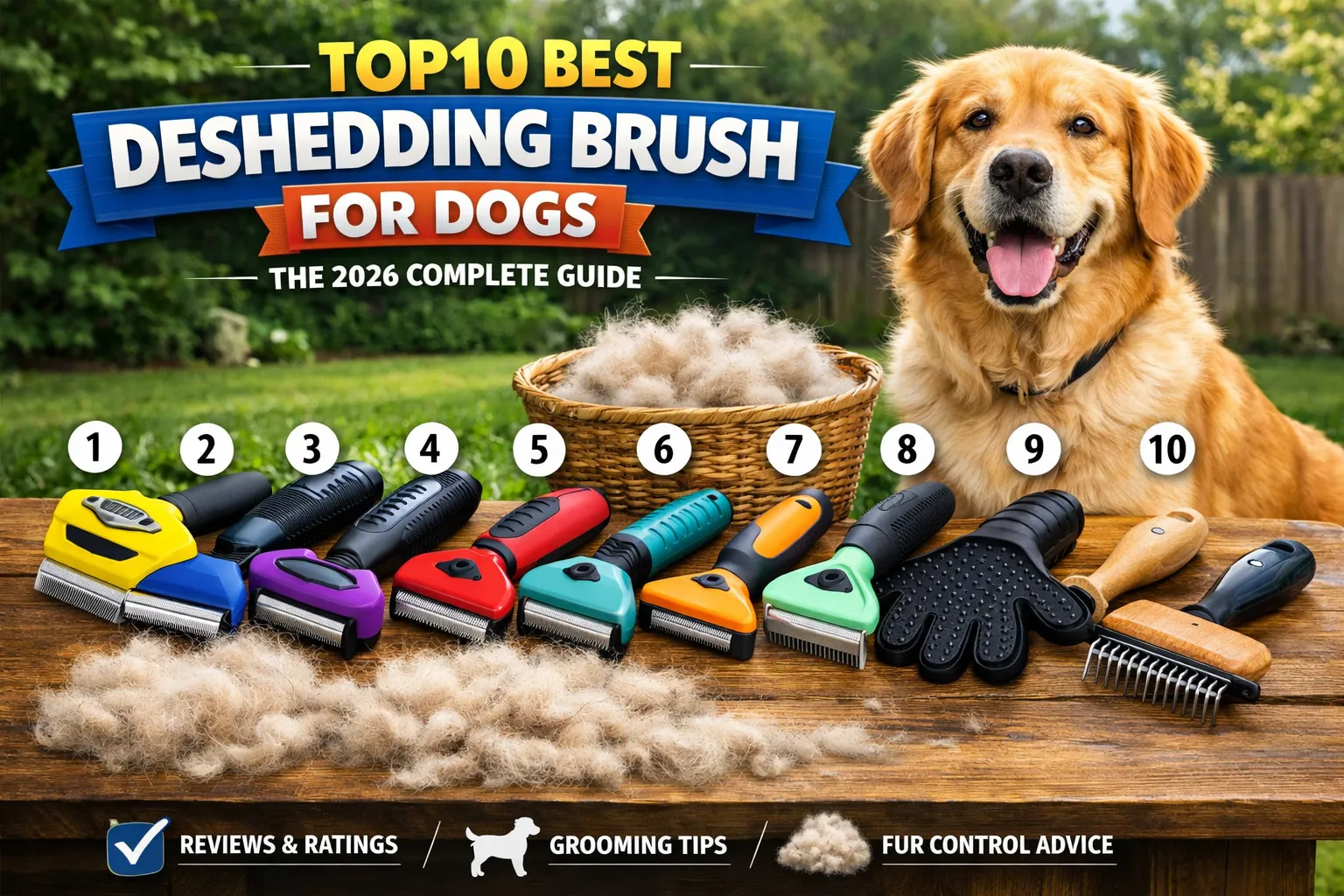 Top 10 Best Deshedding Brush for Dogs: The 2026 Complete Guide