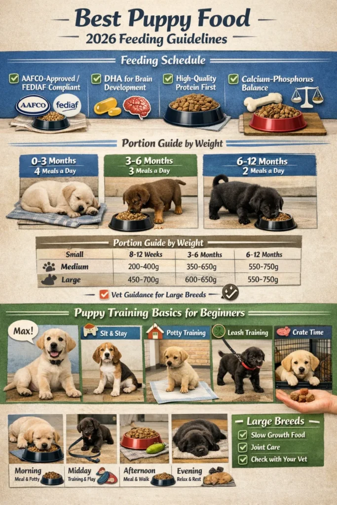 Best Puppy Food 2026 Feeding Guidelines