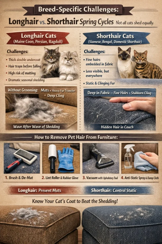 Breed Specific Challenges Longhair Vs  Shorthair Spring Cycles