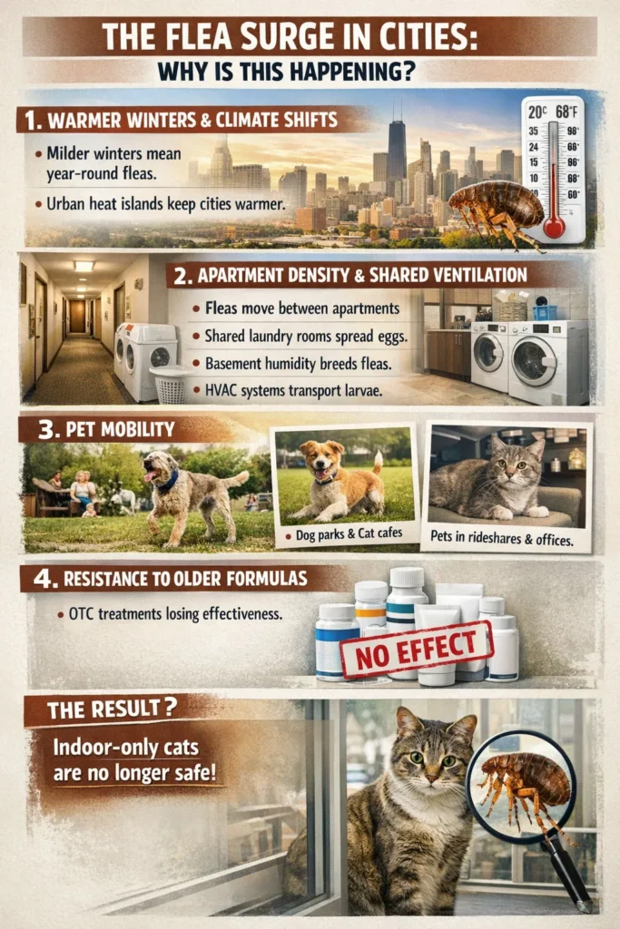 Flea Surge In Cities Explained