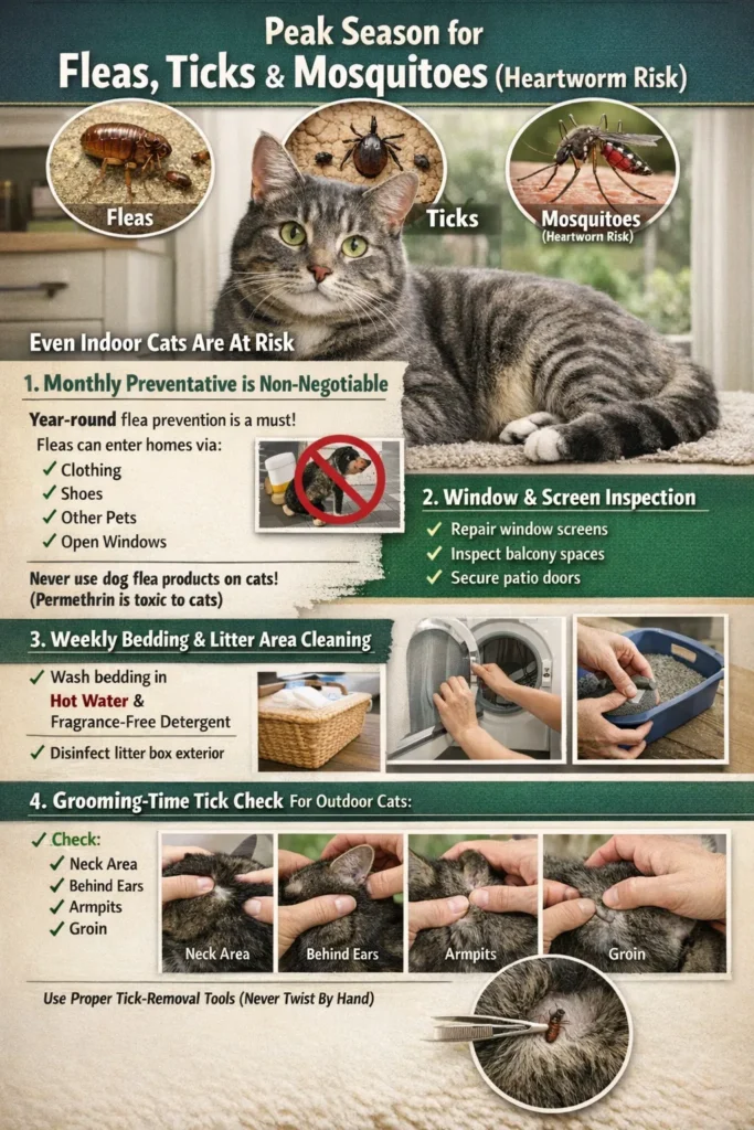 Flea Tick And Mosquito Prevention Tips