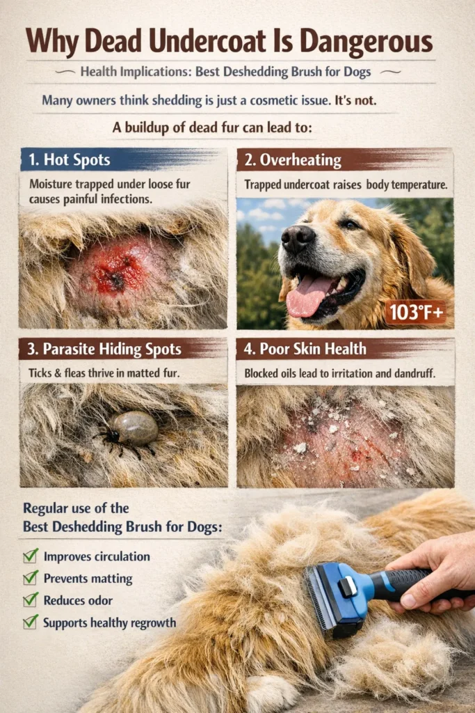 Health Implications Why Dead Undercoat Is Dangerous