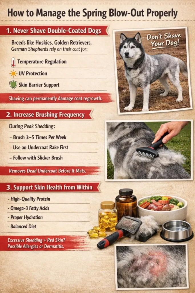 How To Manage The Spring Blow Out Properly