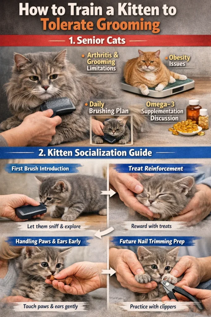 How To Train A Kitten Infographic