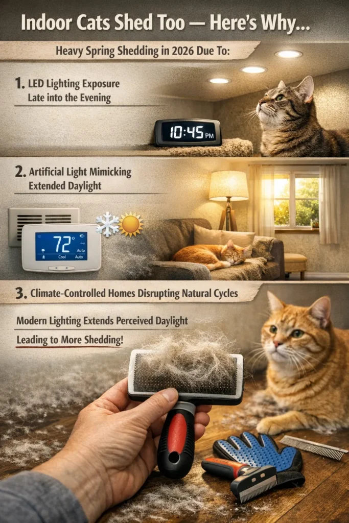 Indoor Cats Shed Too Heres Why