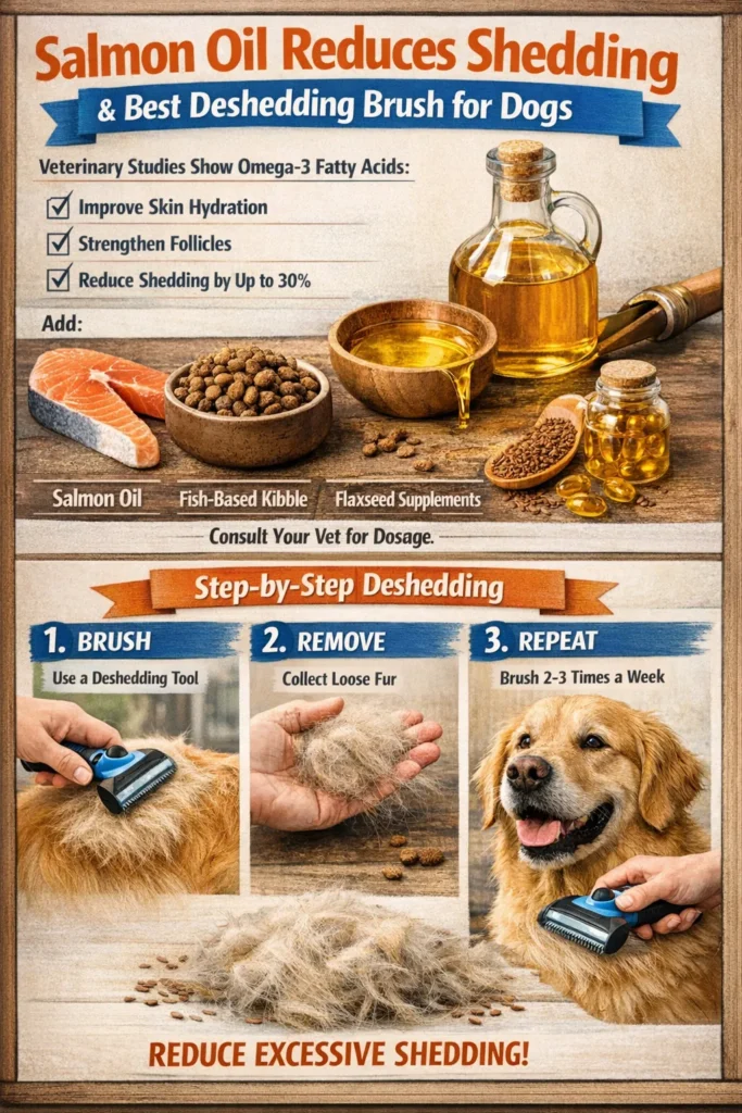 Nutrition Salmon Oil Reduces Shedding