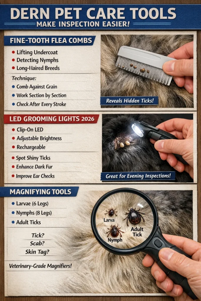 Pet Care Tools For Thorough Inspections