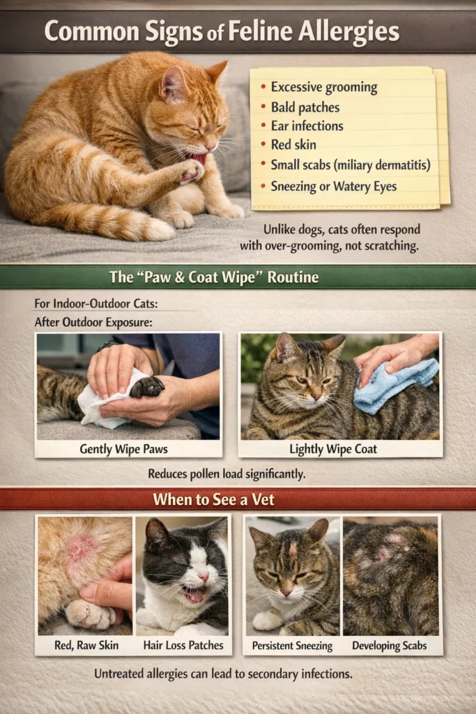 Signs Of Feline Allergies Explained
