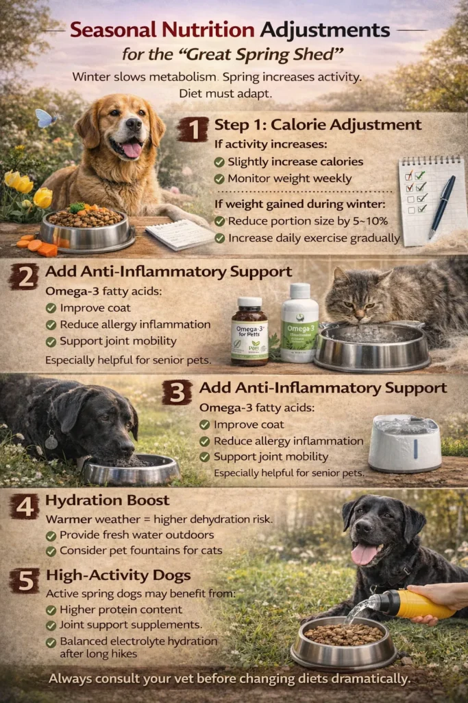 Spring Diet Tips For Pets