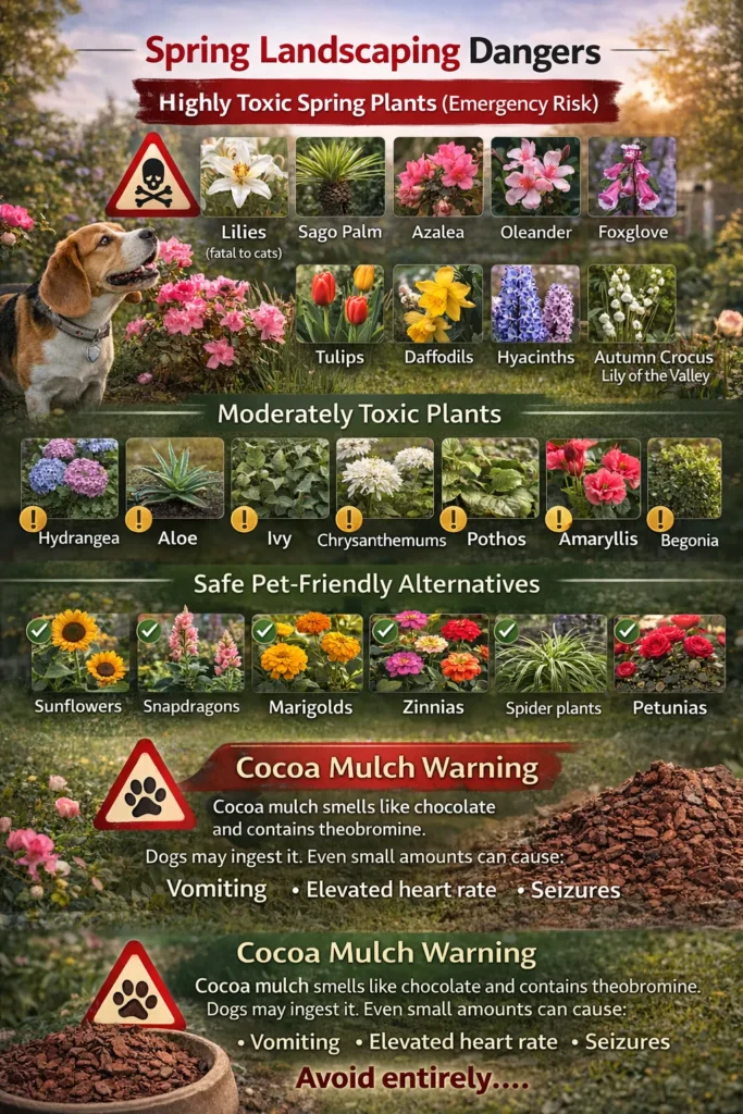 Spring Landscaping Safety For Pets