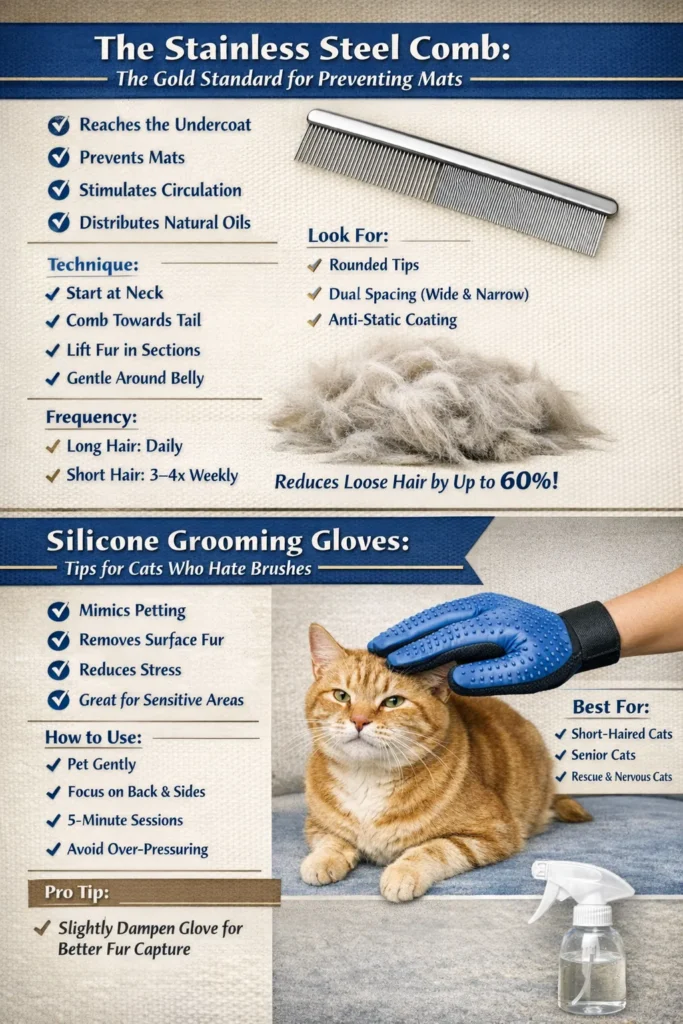 Spring Shedding Solutions For Cats