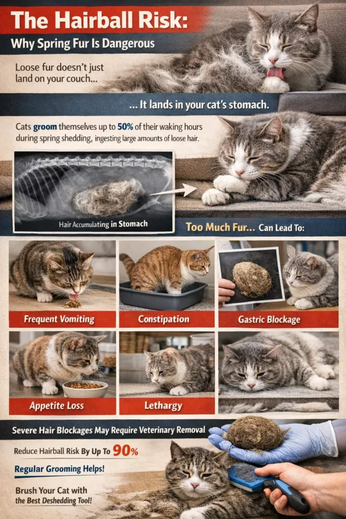 The Hairball Risk Why Spring Fur Is Dangerous