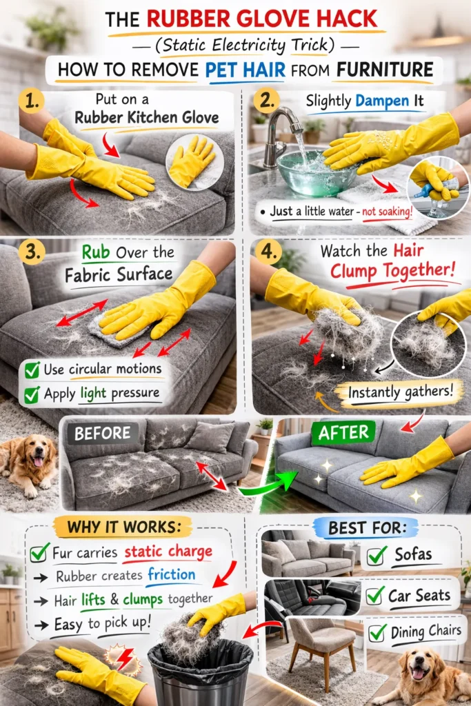 The Rubber Glove Hack Static Electricity Trick