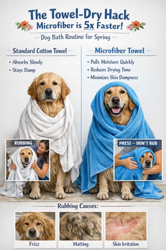 The Towel Dry Hack     Microfiber Is 5x Faster