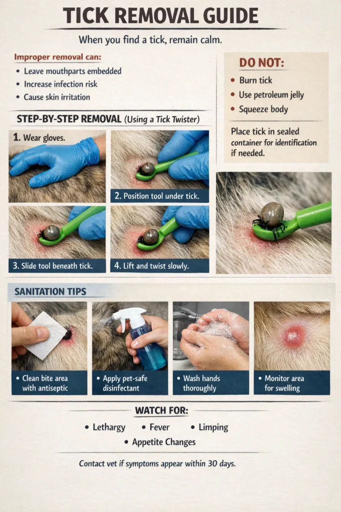 Tick Removal And Aftercare Guide