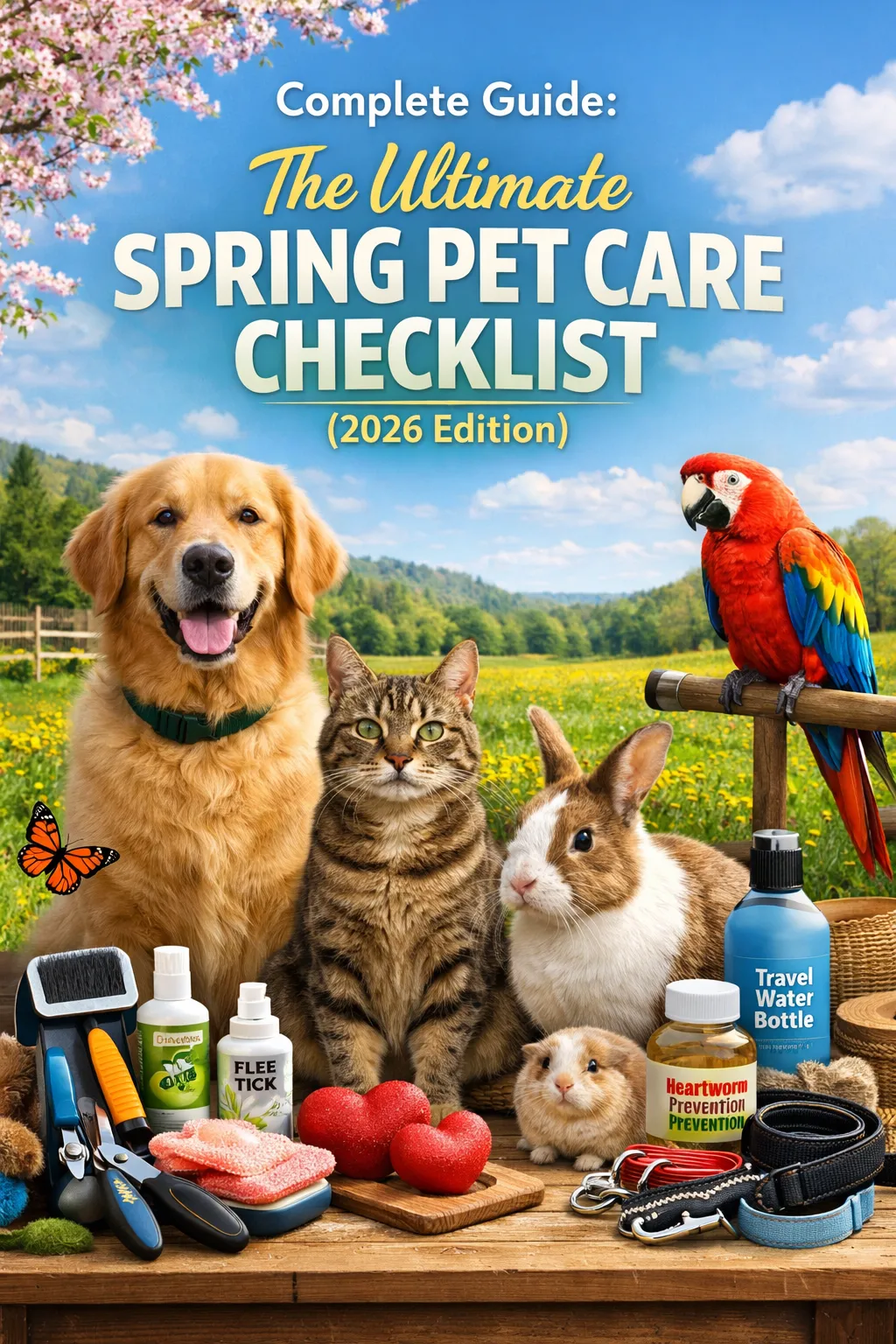 Complete Guide: The Ultimate Spring Pet Care Checklist (2026 Edition)