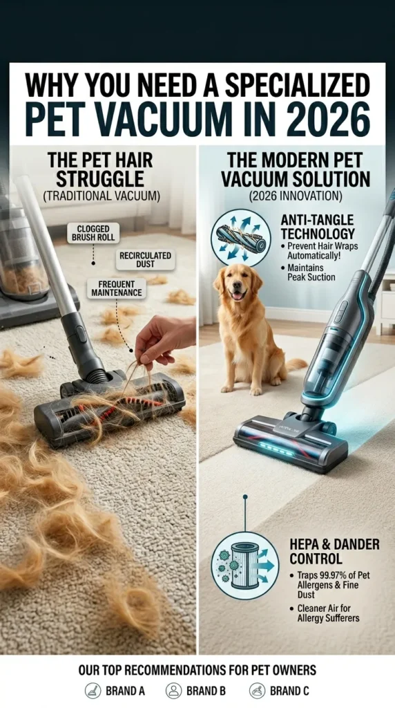 1  Why You Need A Specialized Pet Vacuum In 2026