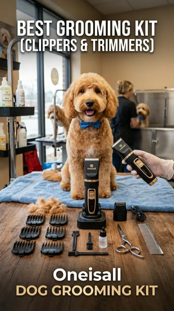 Best Grooming Kit Clippers Trimmers Oneisall Dog Grooming Kit