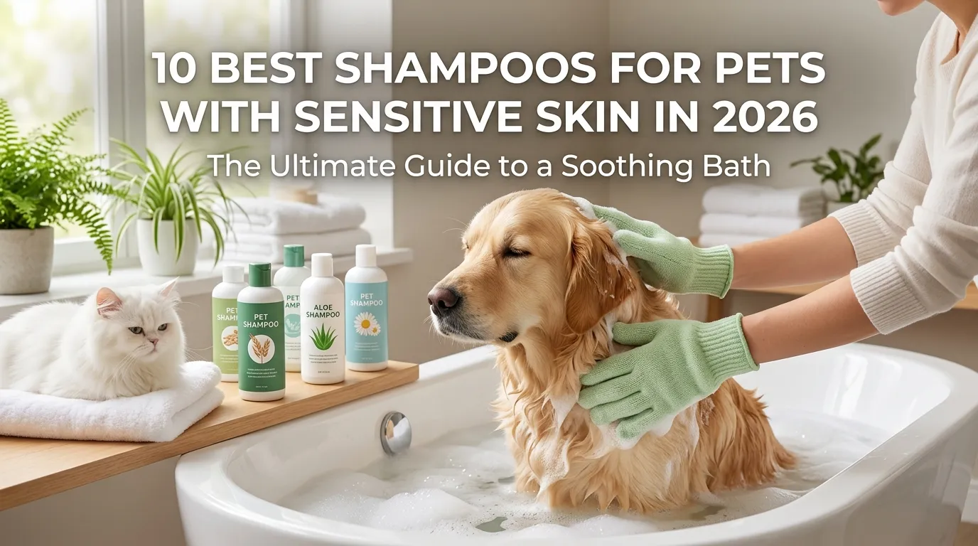 10 Best Shampoos for Pets with Sensitive Skin in 2026: The Ultimate Guide to a Soothing Bath