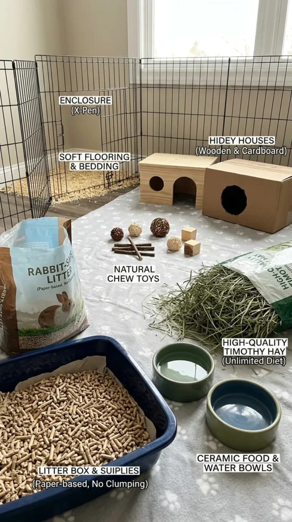 Preparation What You Need Before The Bunny Arrives bunny care basics for beginners