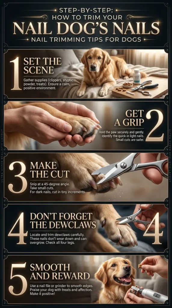 Step By Step How To Trim Your Dogs Nails