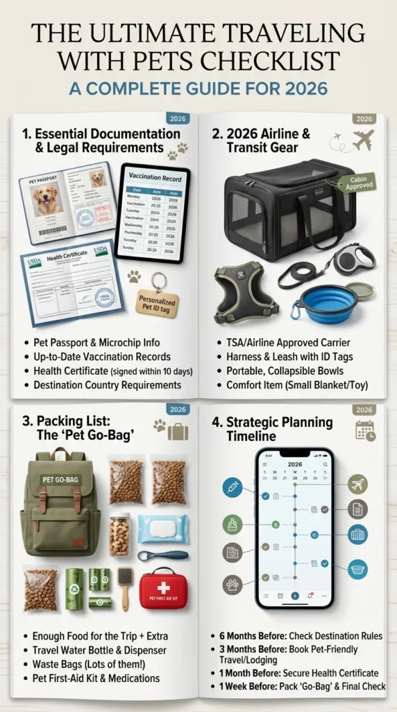 The Ultimate Traveling With Pets Checklist A Complete Guide For 2026