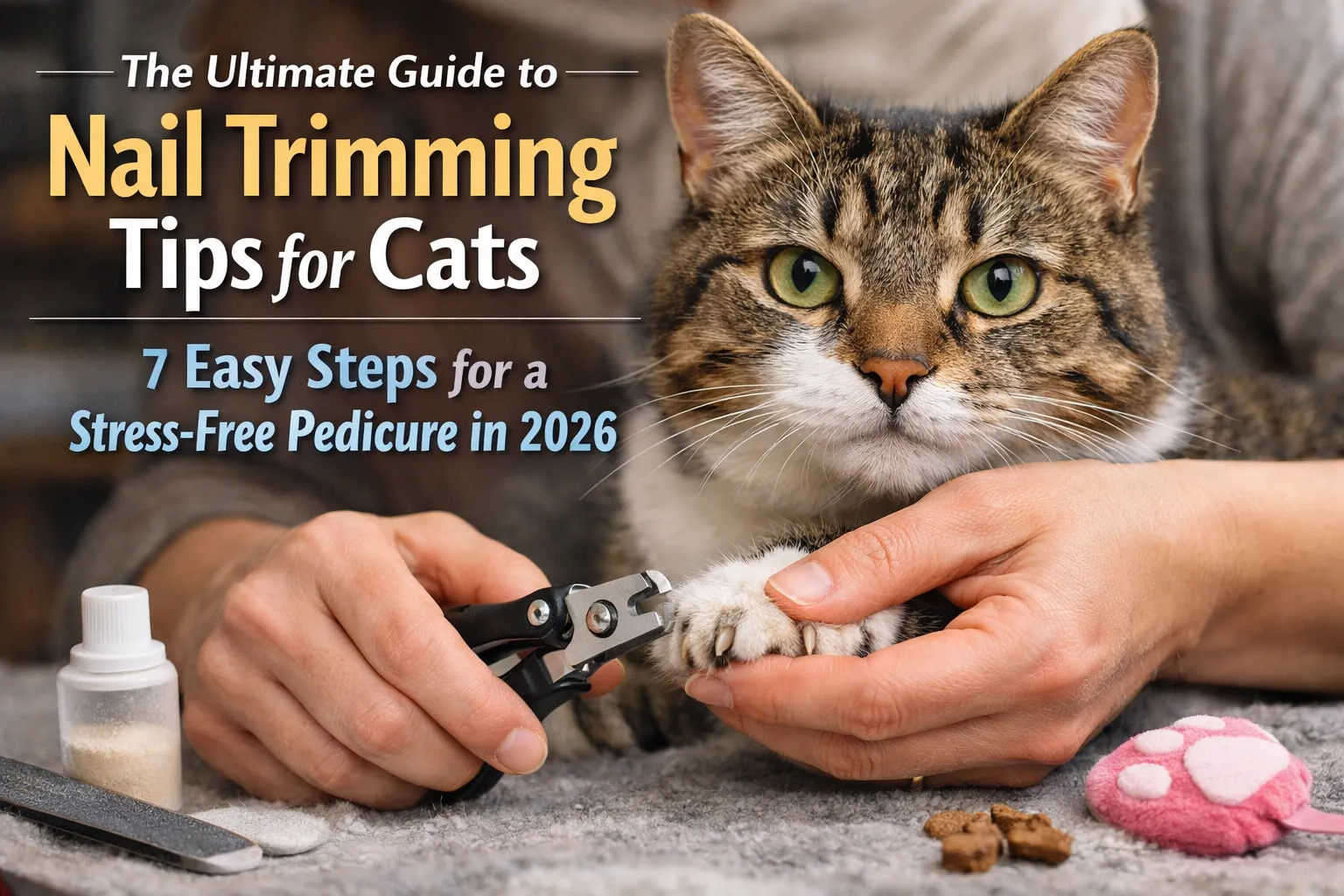 The Ultimate Guide to Nail Trimming Tips for Cats: 7 Easy Steps for a Stress-Free Pedicure in 2026